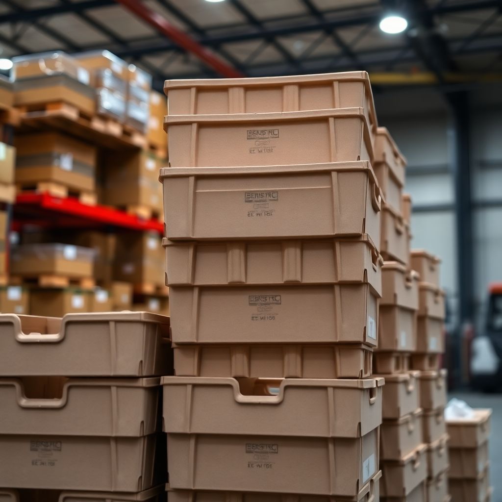 Cajas de Plástico Corrugado