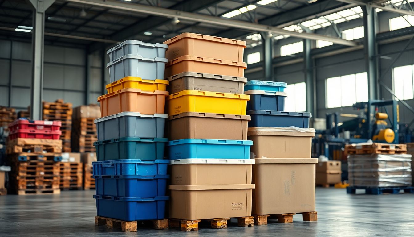 Cajas de Plástico Corrugado
